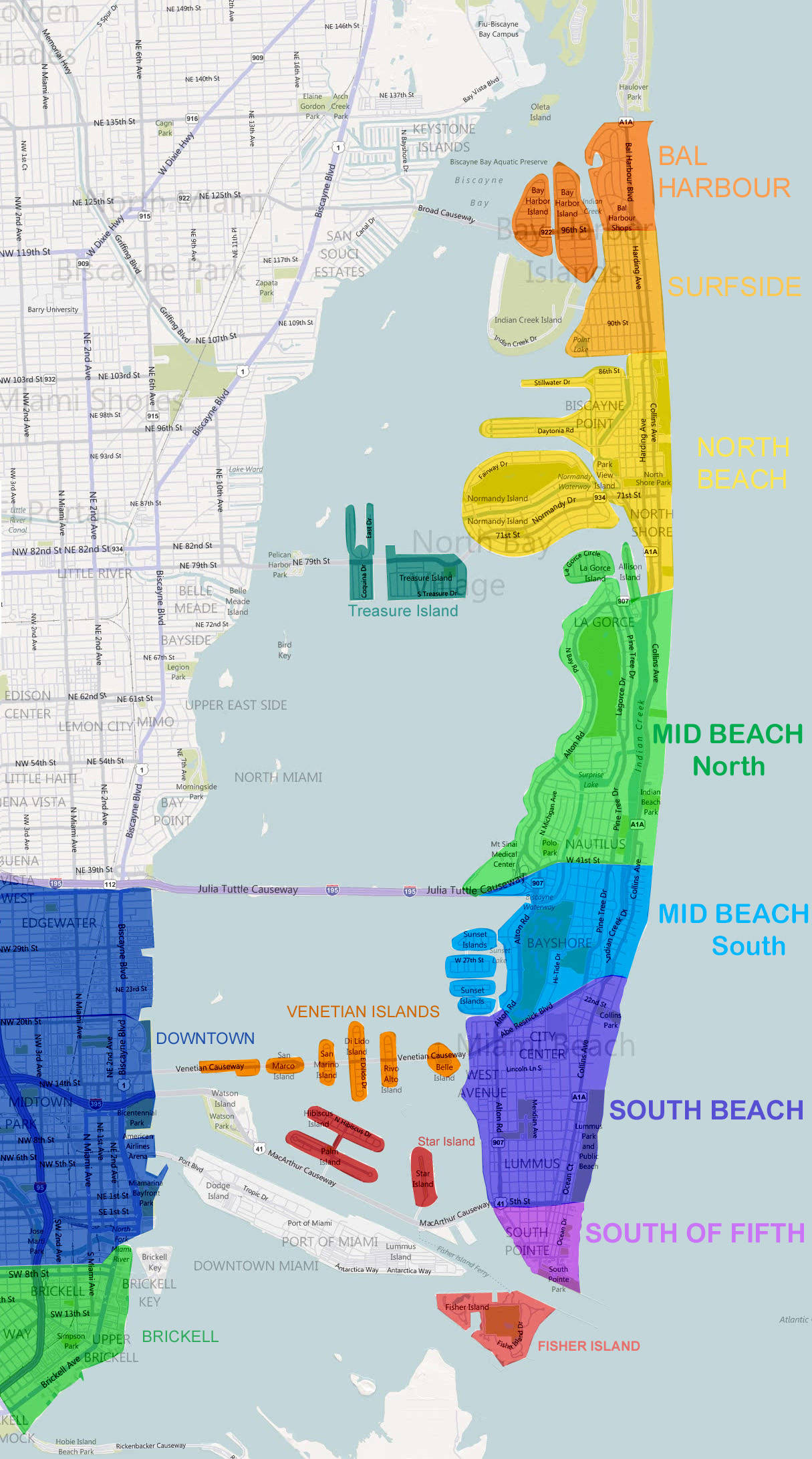Майами показать на карте дом с видом на море купить