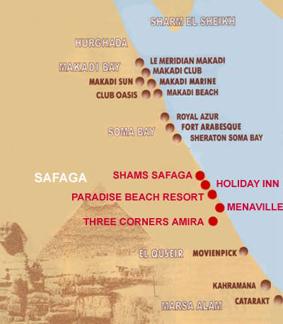 Макади египет карта