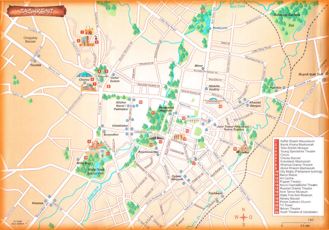 Карта самарканда с гостиницами - 84 фото