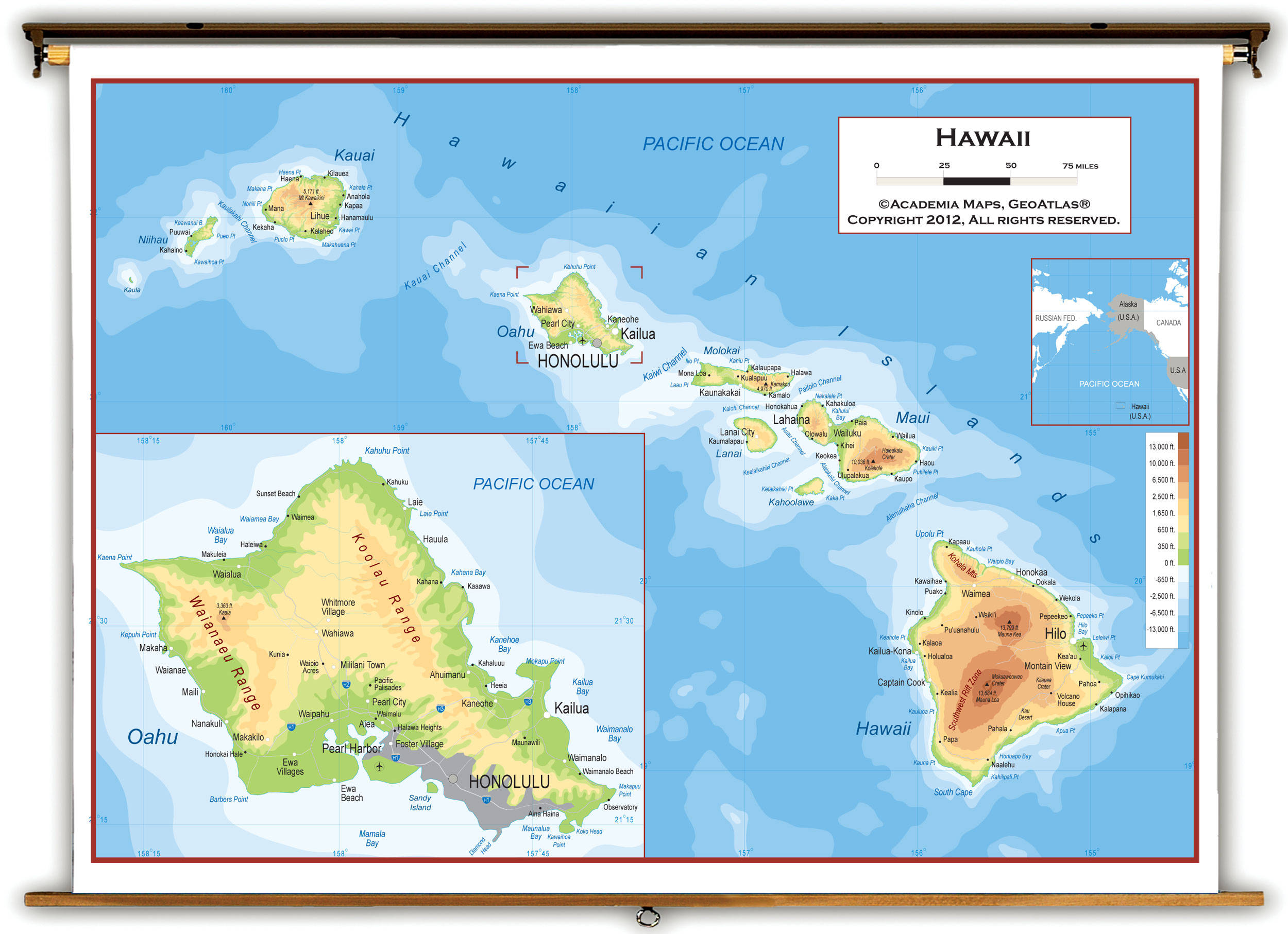 Гавайи какая страна. Архипелаг Гавайские острова. Гавайские острова карта географическая. Штат Гавайи на карте.