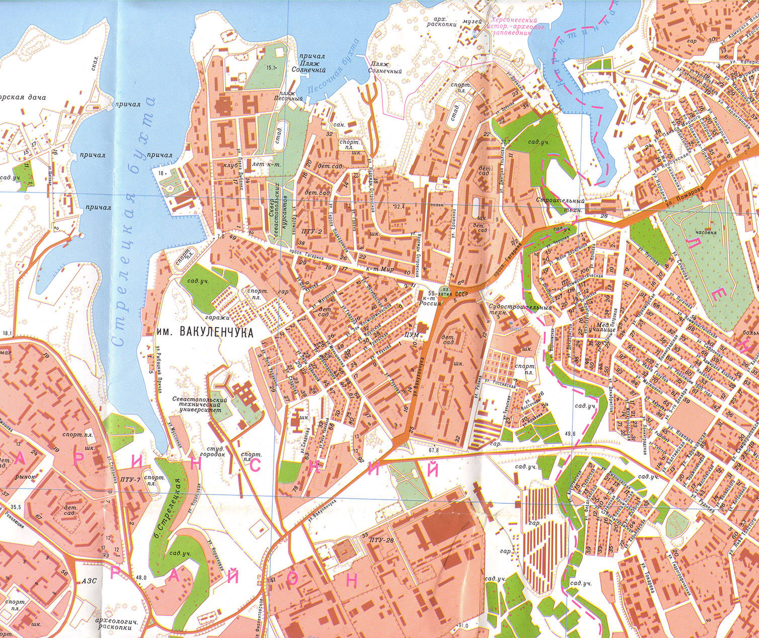 Карта с картинками домов и улиц 3d