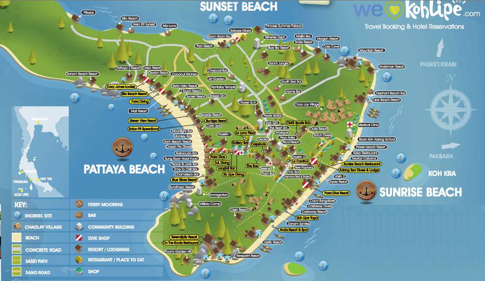 Пляж карта в августе